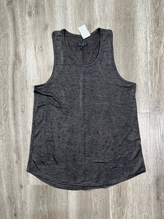 Tank Top By Rag And Bone In Silver, Size: L