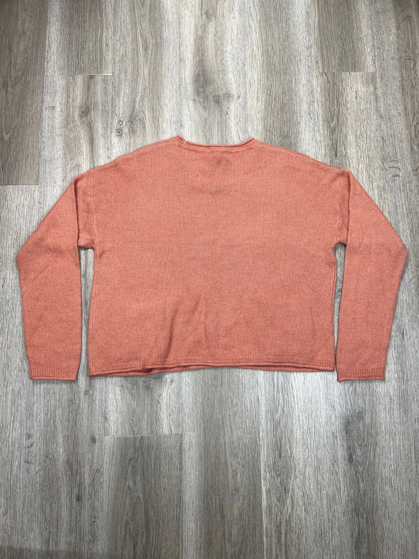 Sweater By Madewell In Peach, Size: Xl