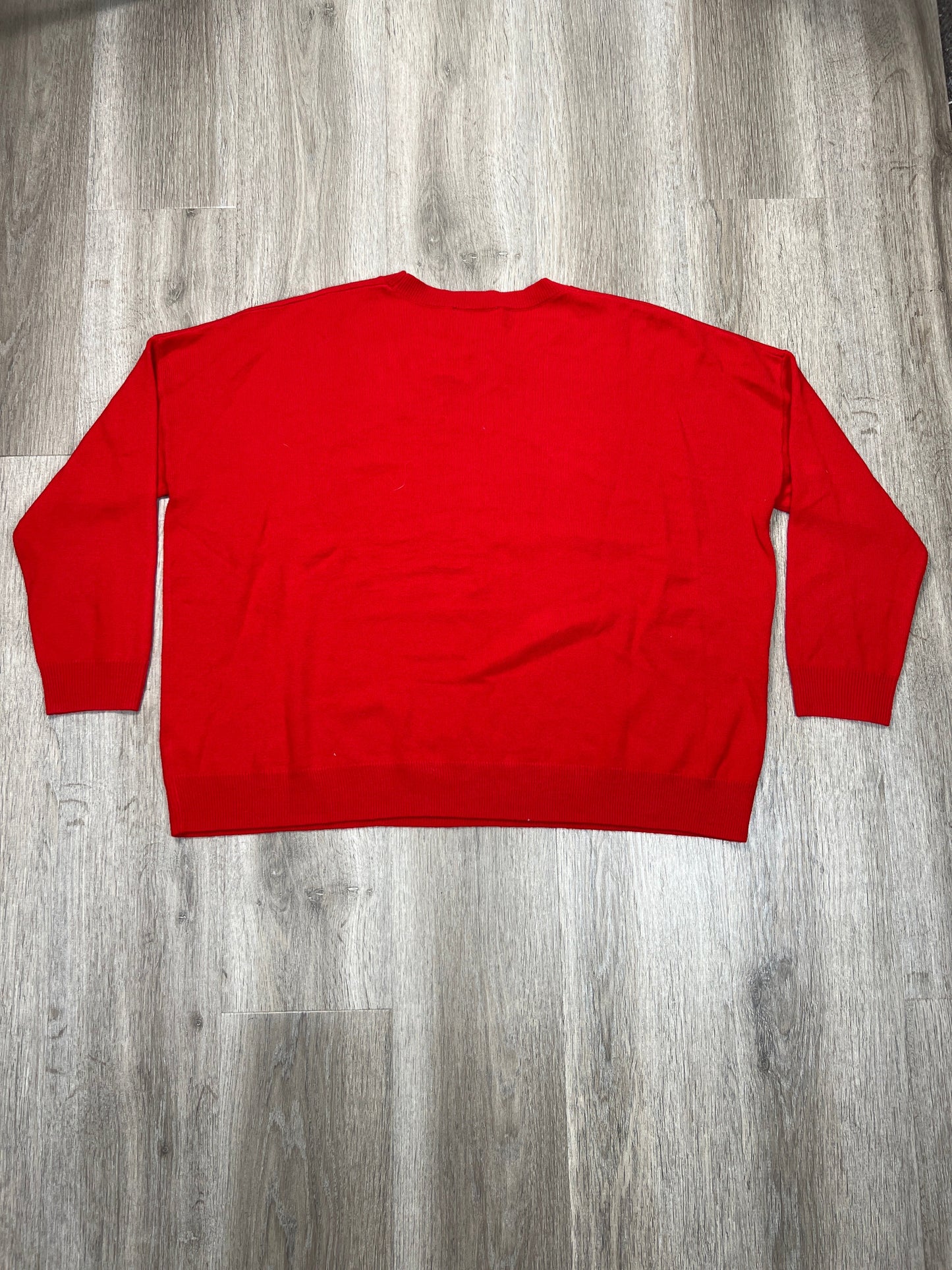 Sweater By Asos In Red, Size: L