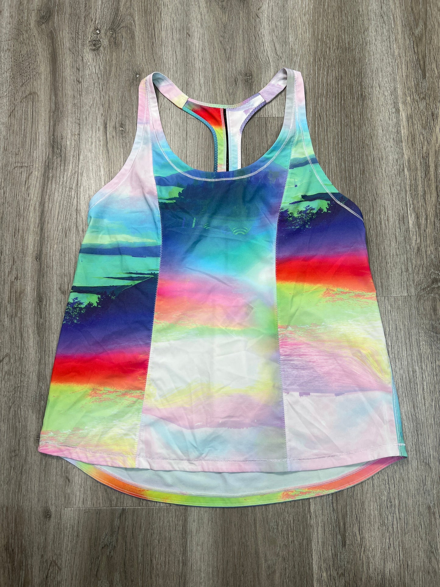 Athletic Tank Top By Lululemon In Multi-colored, Size: L