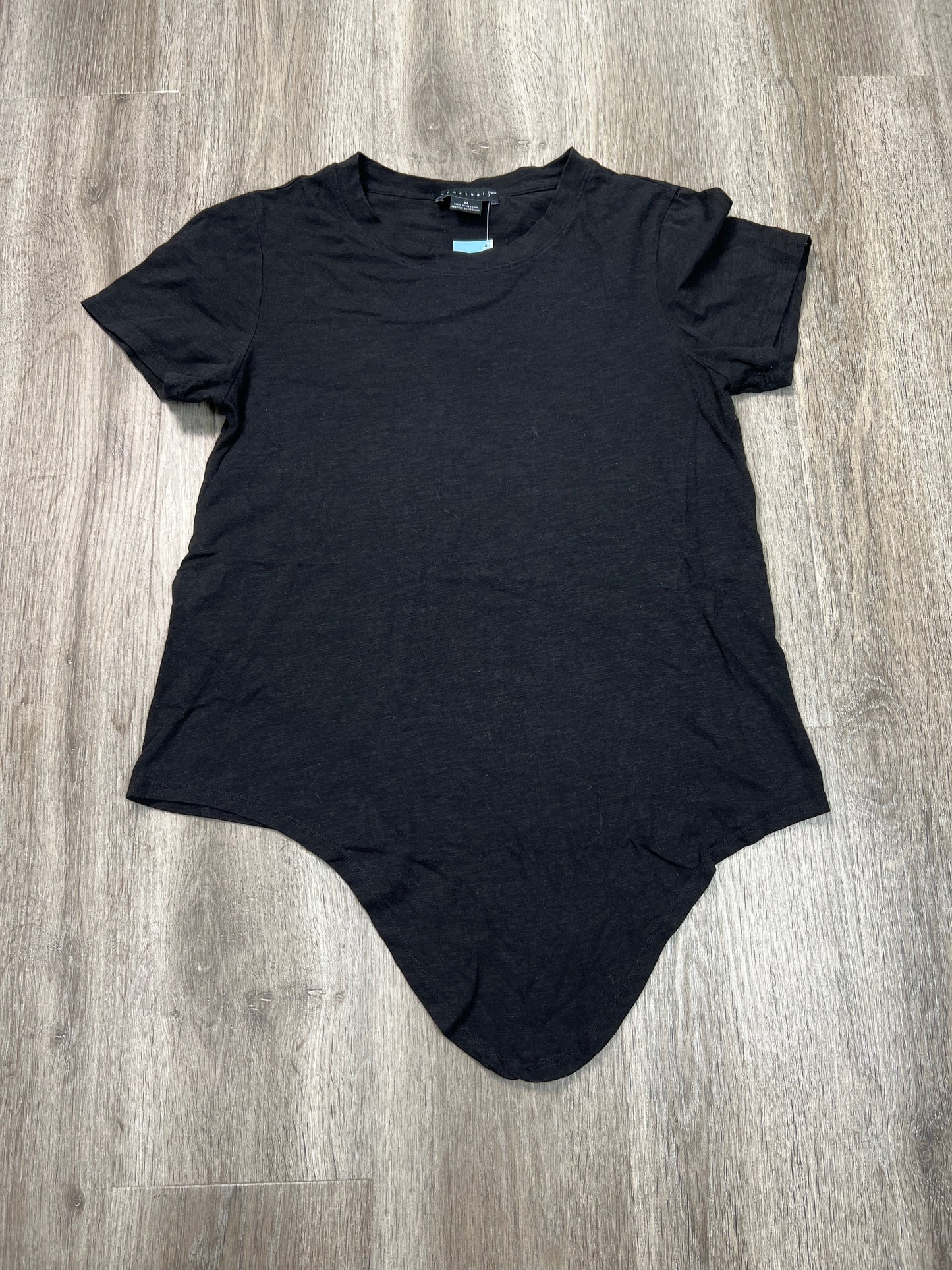 Top Short Sleeve Basic By Sanctuary In Black, Size: M