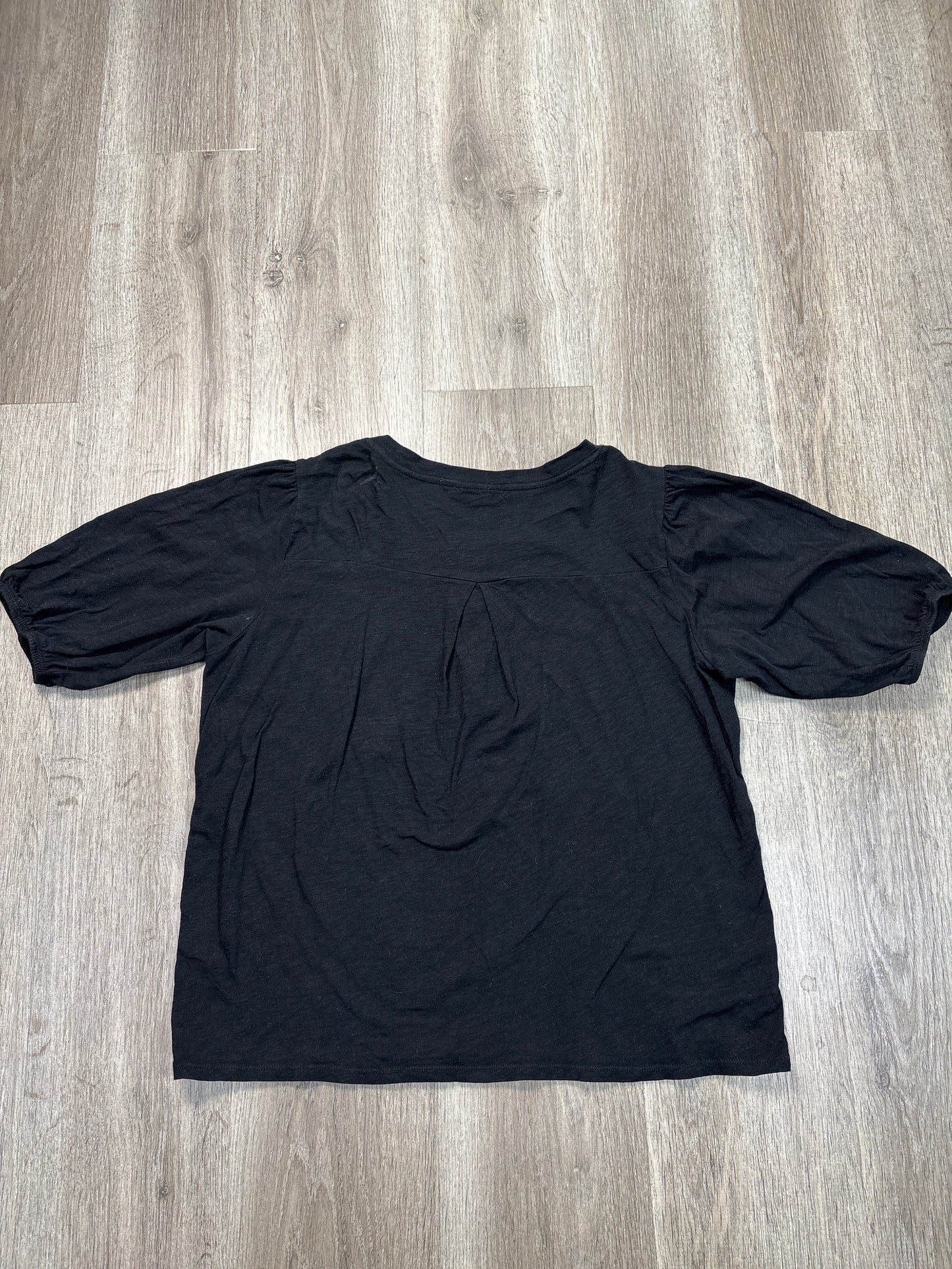 Top Short Sleeve By Z Supply In Black, Size: S