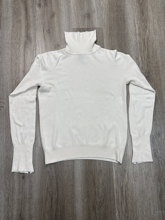 Top Long Sleeve By Skies Are Blue In White, Size: L