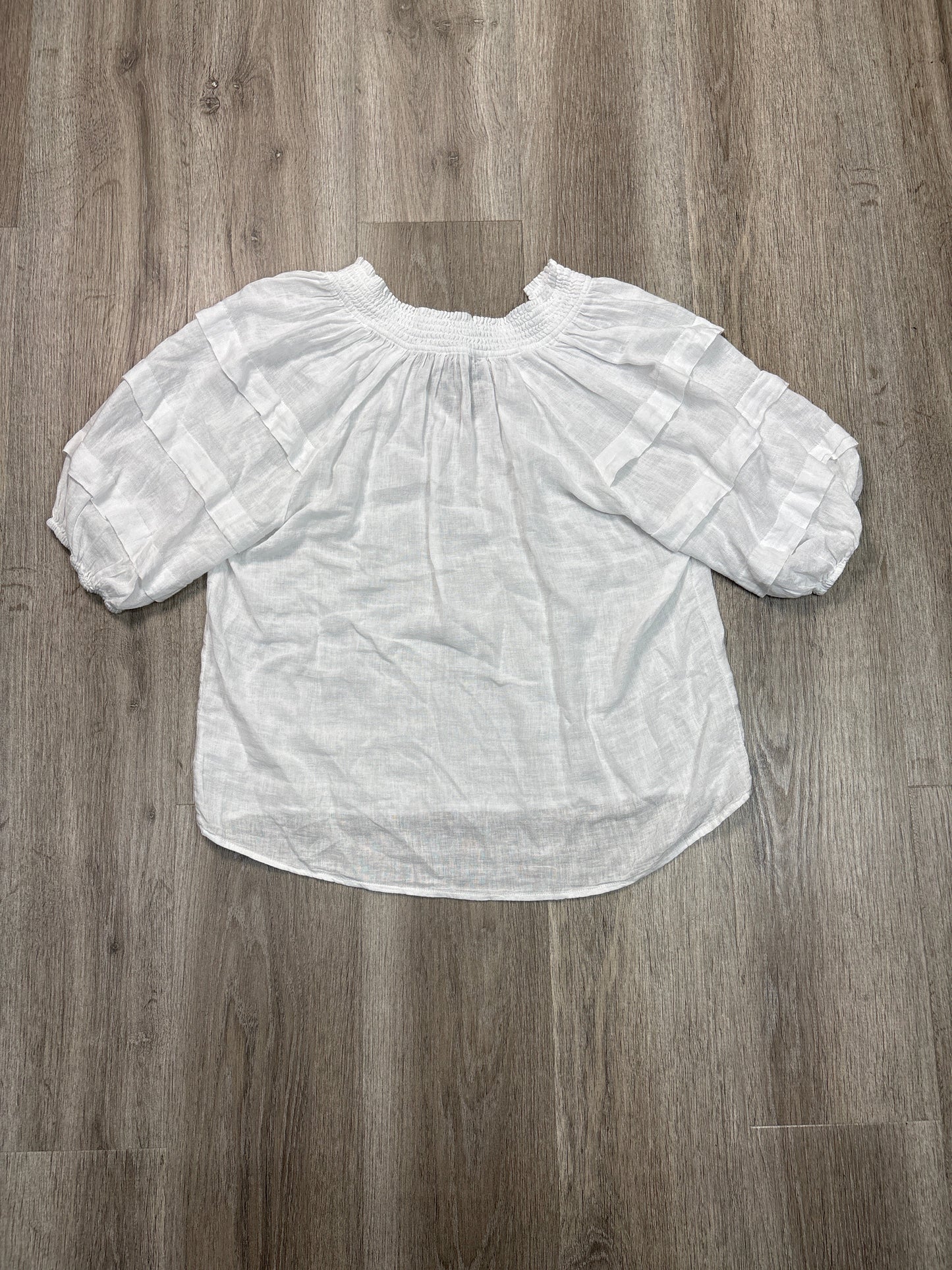 Top Short Sleeve By Rails In White, Size: S