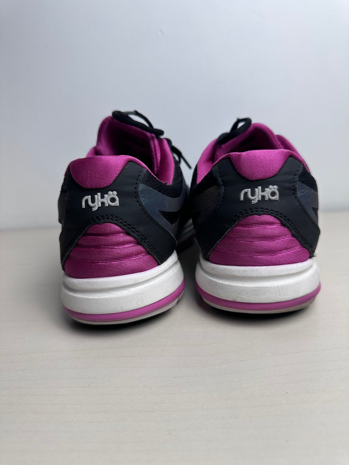 Shoes Athletic By Ryka In Black & Pink, Size: 9.5