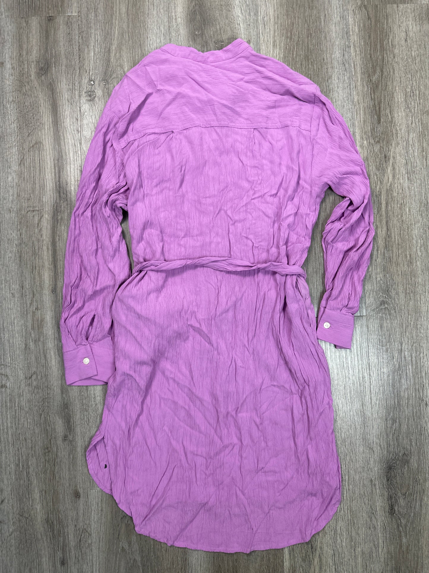 Dress Long Sleeve By A New Day In Purple, Size: M