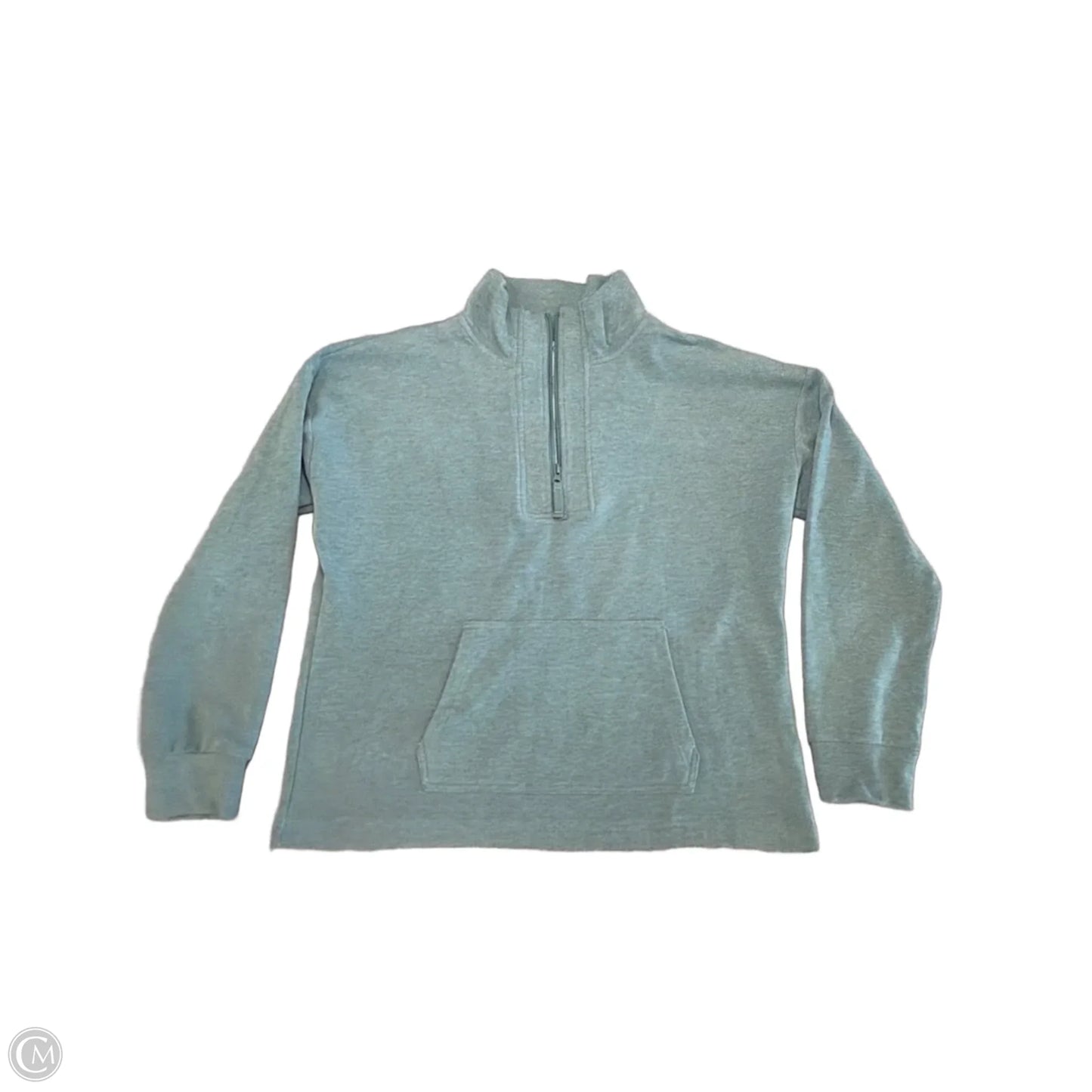 Sweatshirt Collar By Te Verde In Blue, Size: L