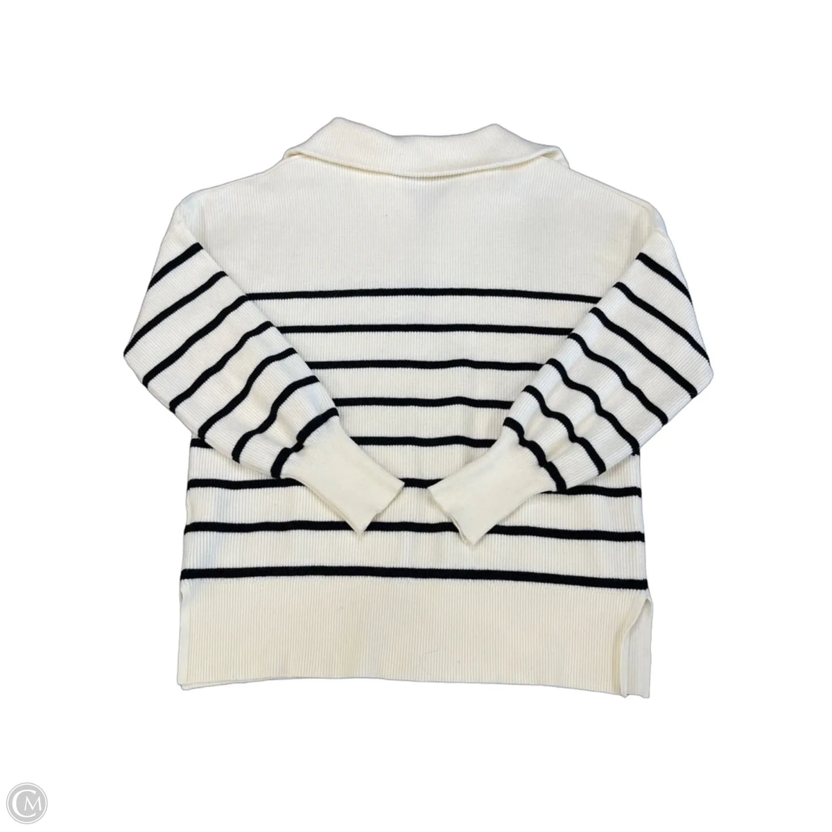 Sweater By Clothes Mentor In Striped Pattern, Size: S