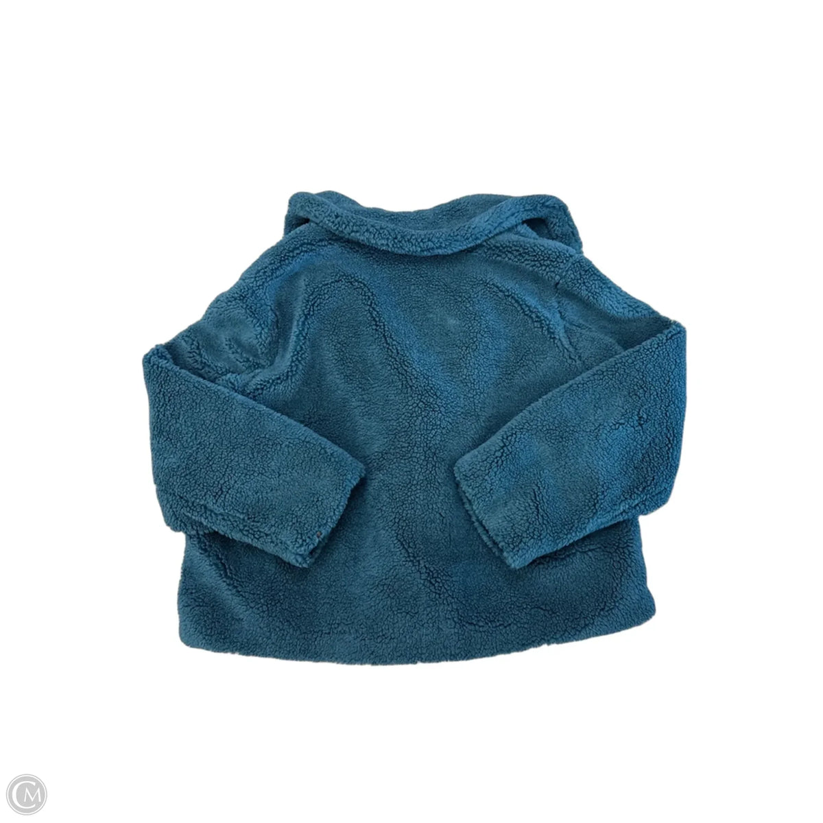 Jacket Fleece By Simply Vera In Teal, Size: 22womens