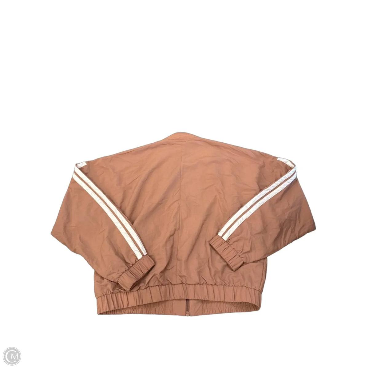 Athletic Jacket By Adidas In Pink, Size: M
