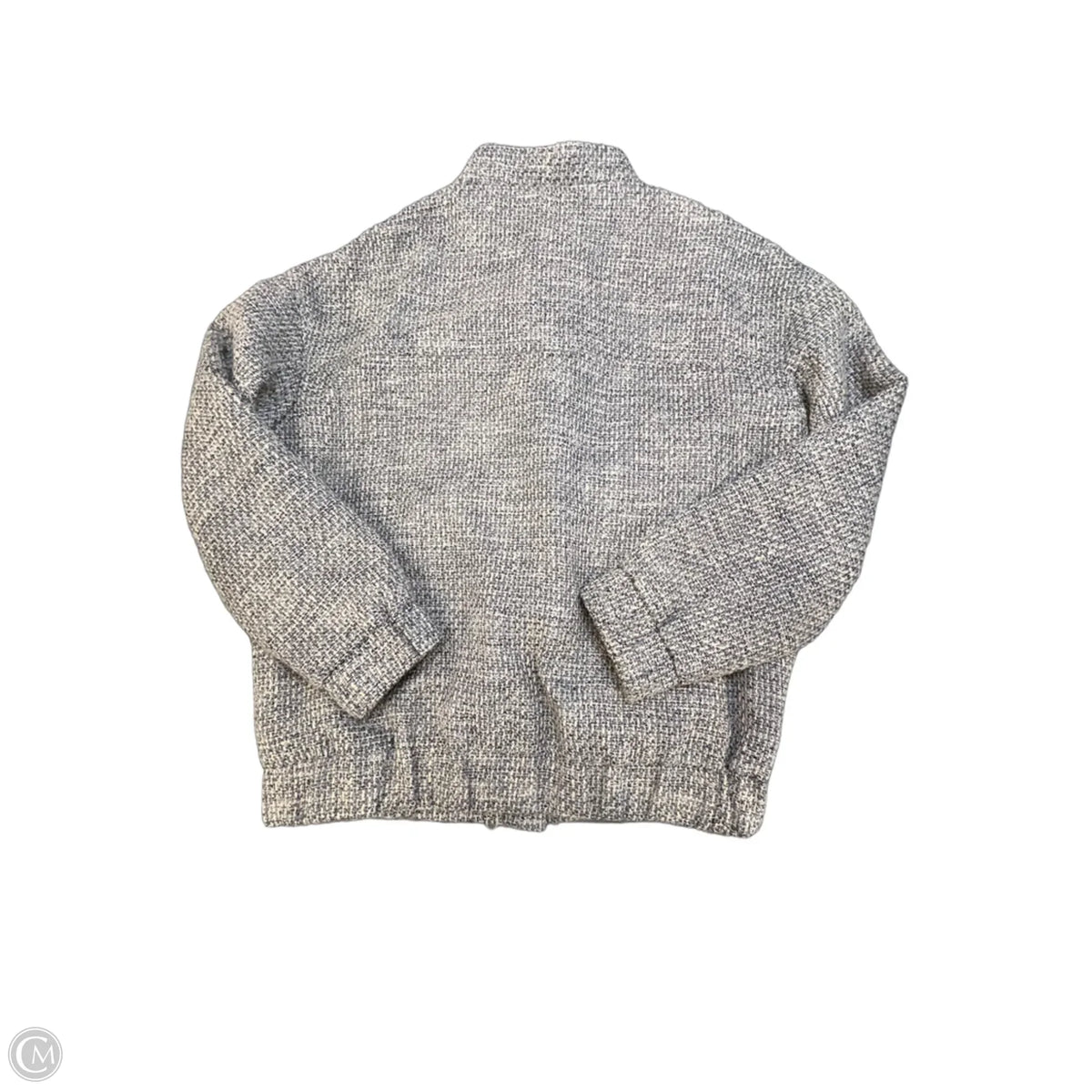 Jacket Other By Loft In Blue & Cream, Size: S