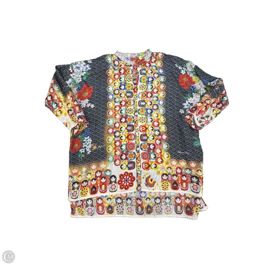Top Long Sleeve Designer By Johnny Was In Multi-colored, Size: Xs