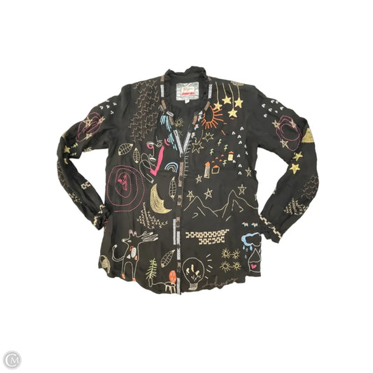 Top Long Sleeve Designer By Johnny Was In Multi-colored, Size: Xs