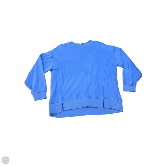 Sweatshirt Crewneck By Aerie In Blue, Size: S