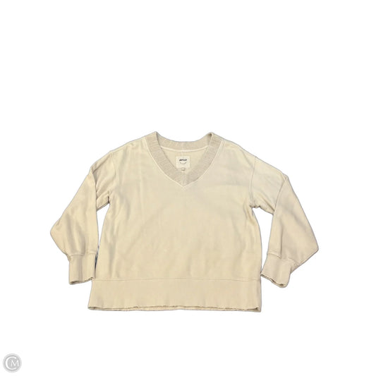 Sweatshirt Crewneck By Aerie In Beige, Size: Xs