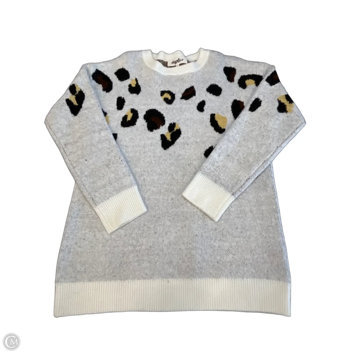 Sweater By Haptics In Animal Print, Size: S