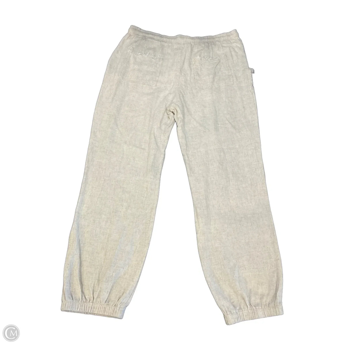 Pants Linen By Eesome In Beige, Size: L