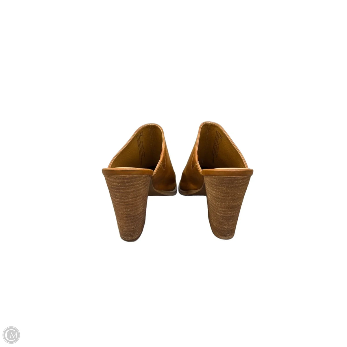 Shoes Heels Block By Abound In Brown, Size: 8