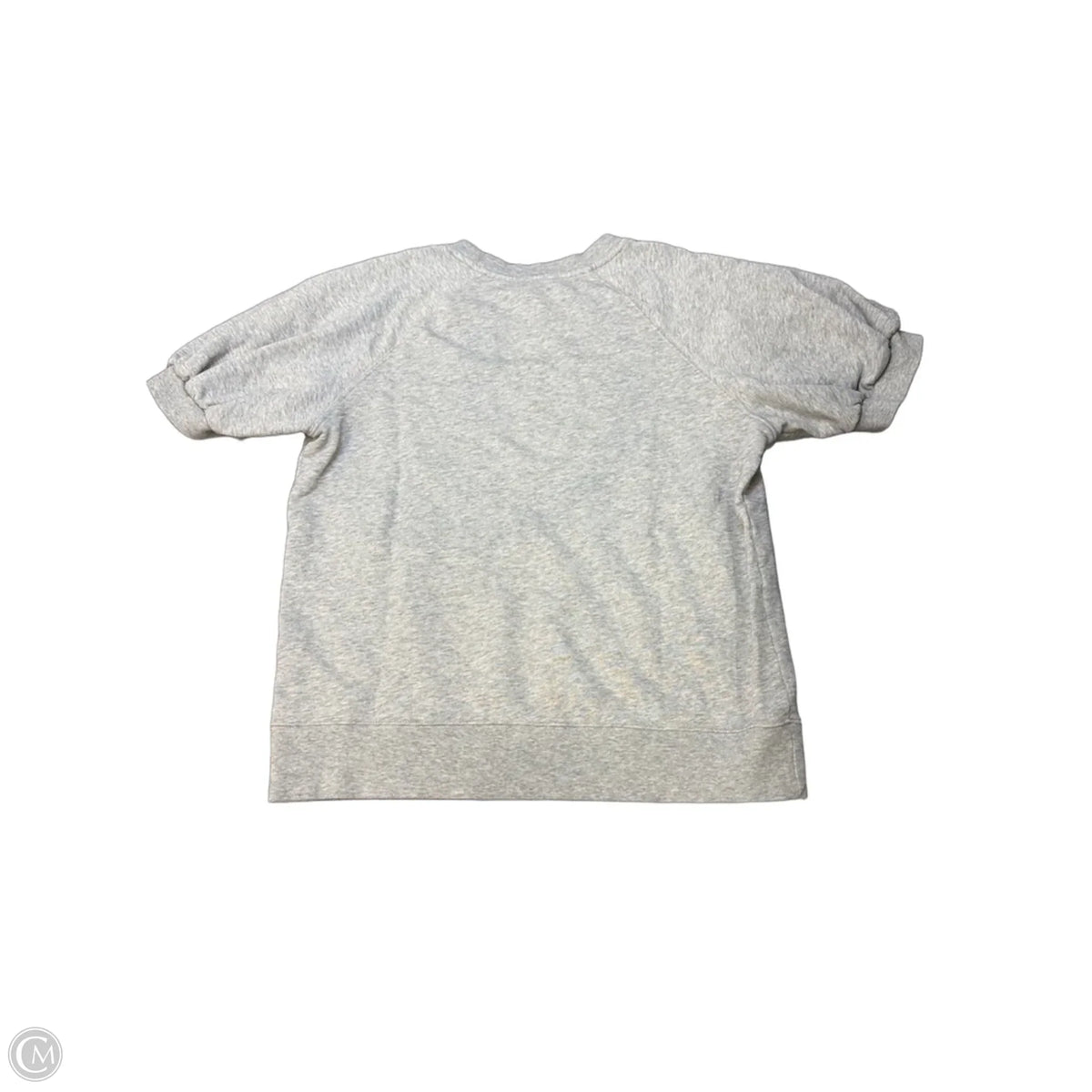 Sweatshirt Designer By Kate Spade In Grey, Size: L