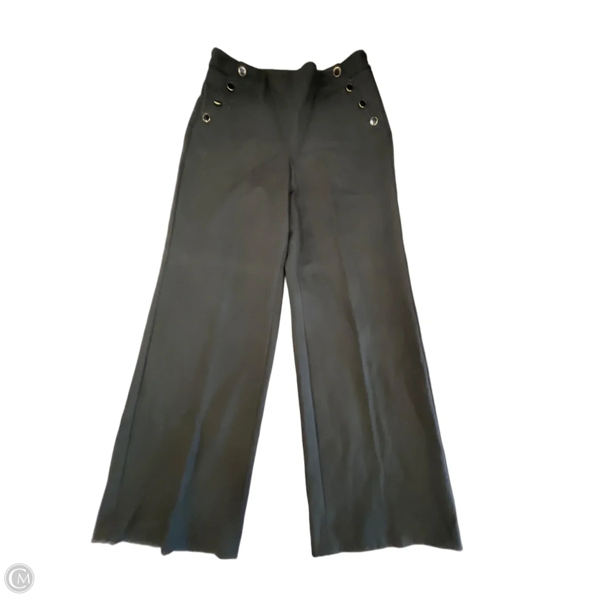 Pants Wide Leg By Talbots In Black, Size: L