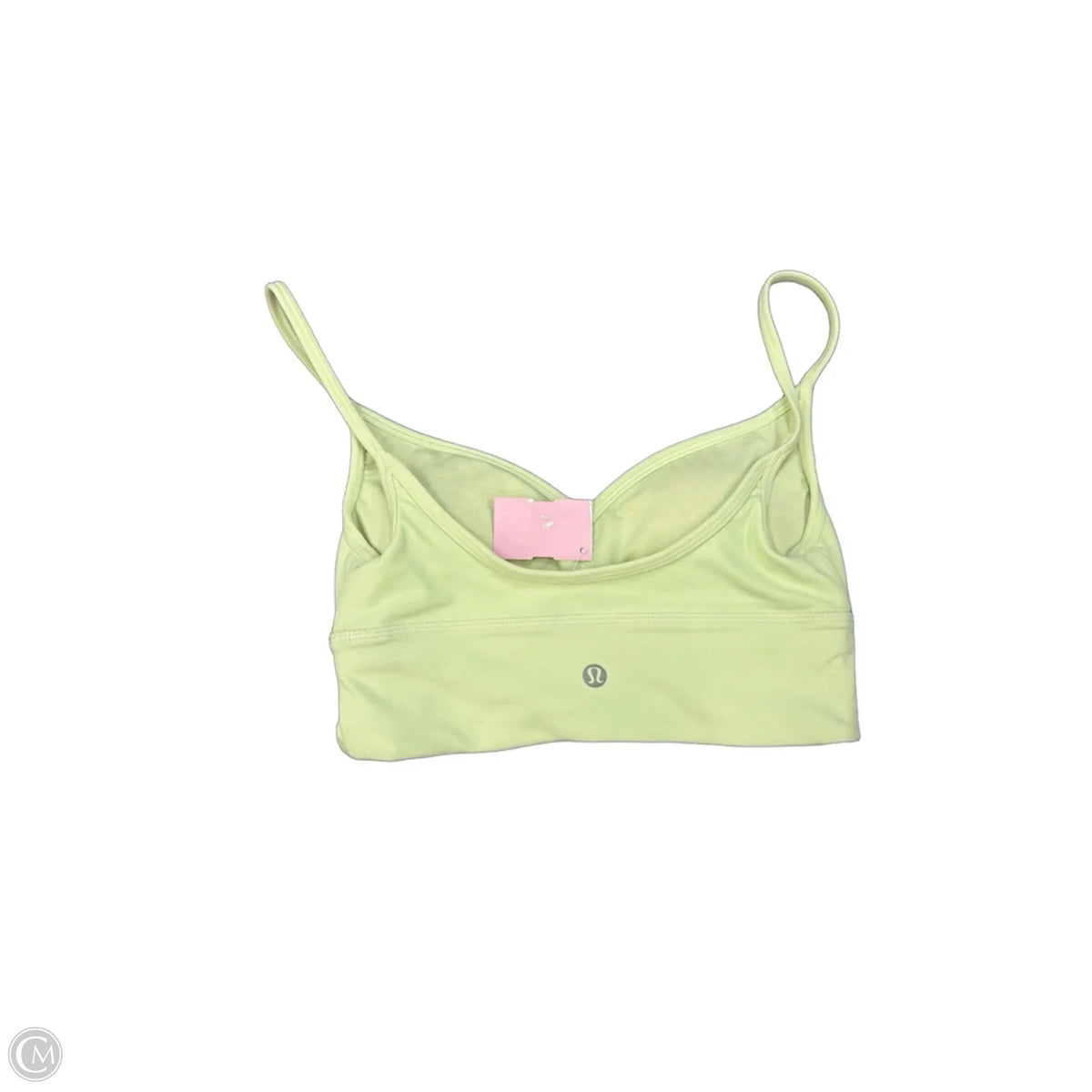 Athletic Bra By Lululemon In Green, Size: S
