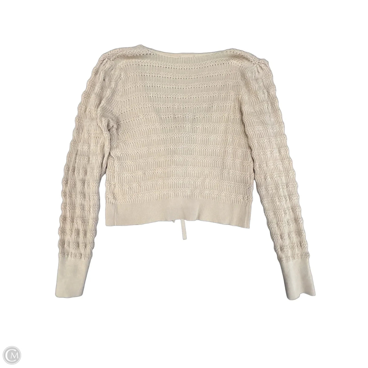 Cardigan By Express In Beige, Size: M