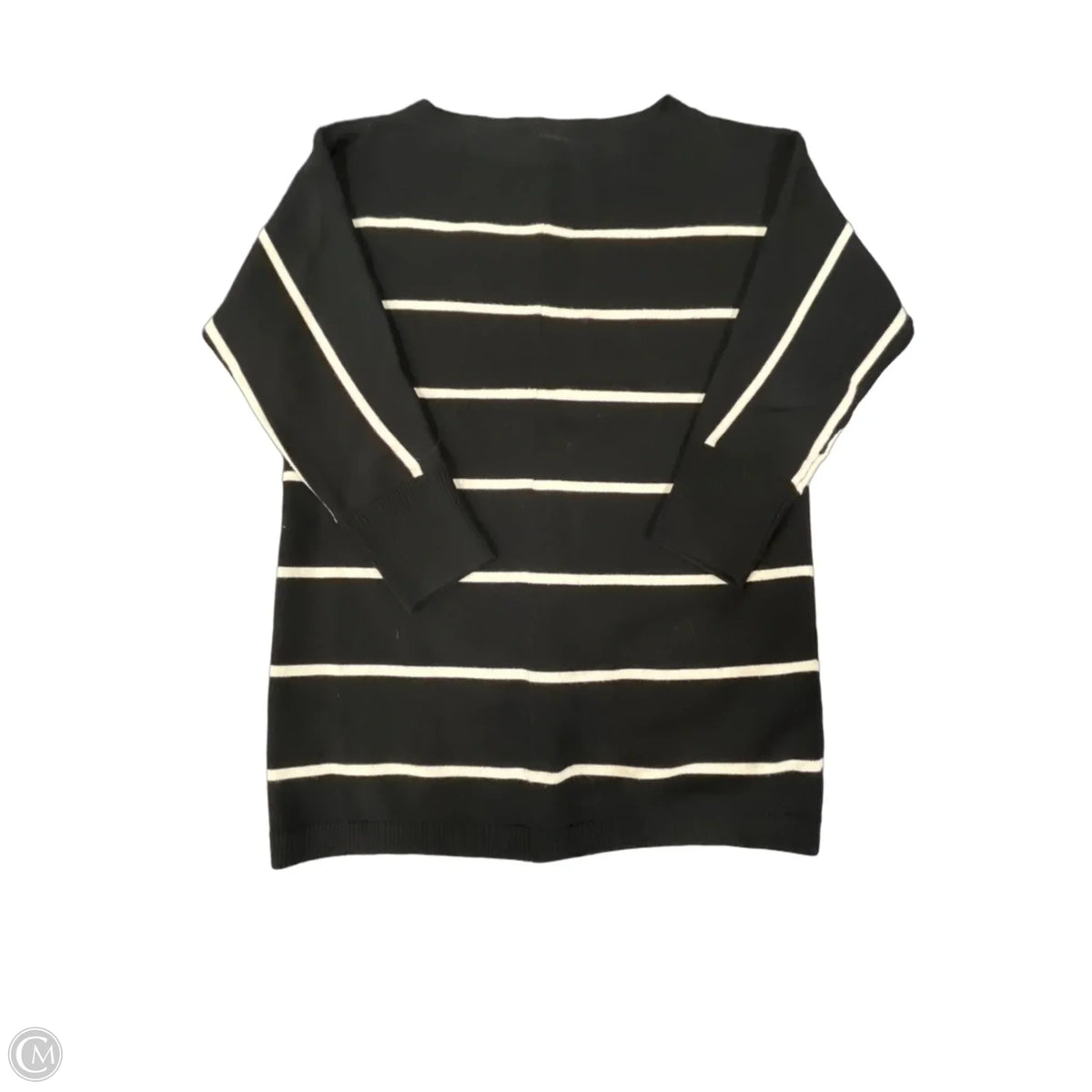 Sweater By Talbots In Striped Pattern, Size: S