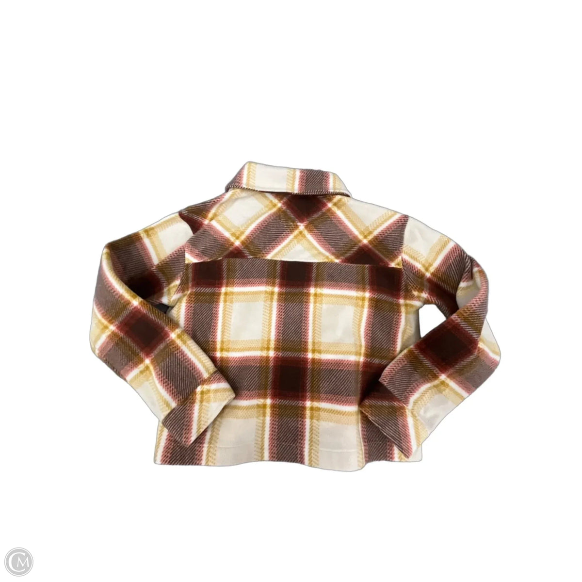 Jacket Shirt By Thread And Supply In Plaid Pattern, Size: Xs