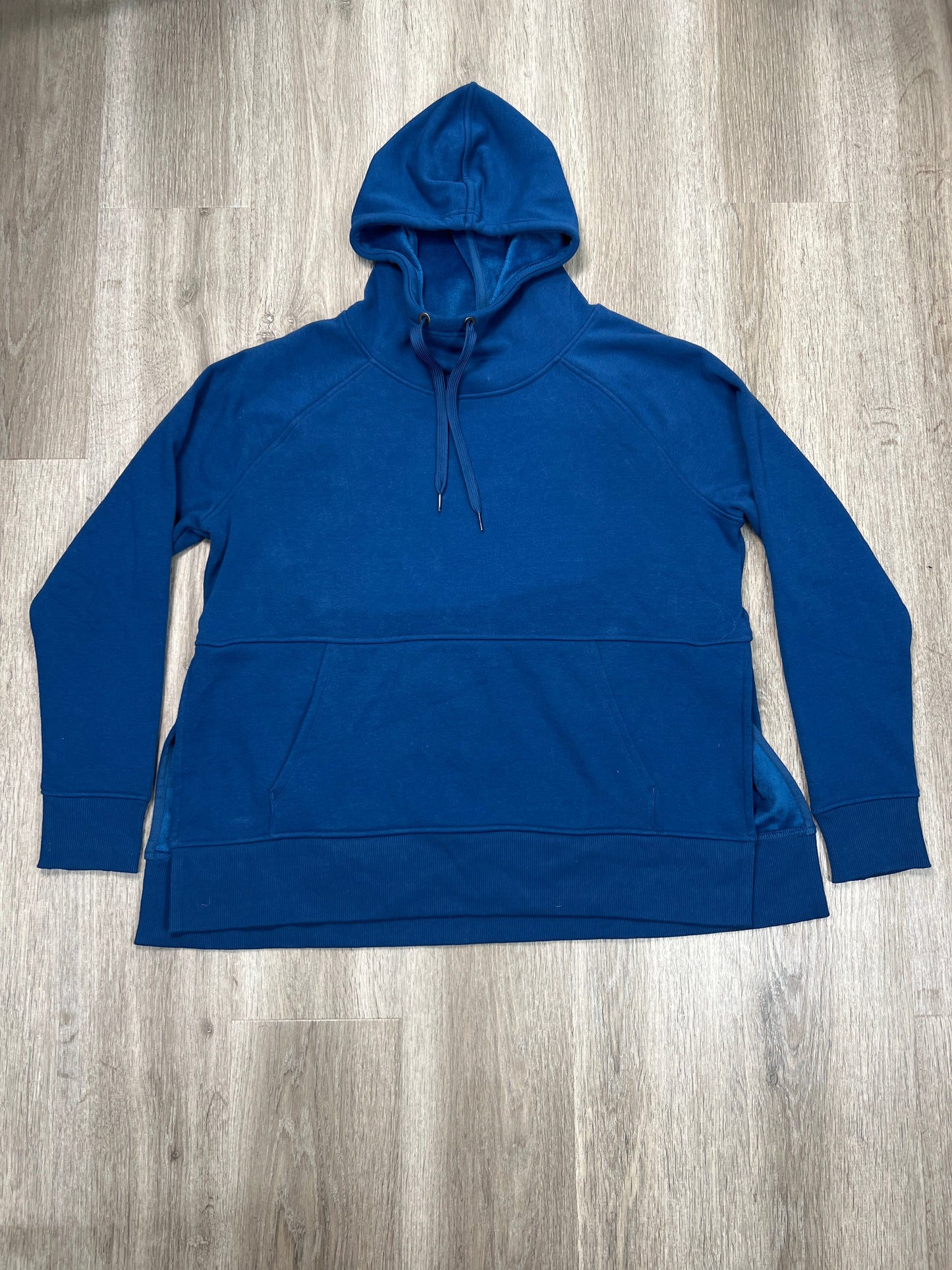 Sweatshirt Hoodie By Athleta In Blue, Size: Xl