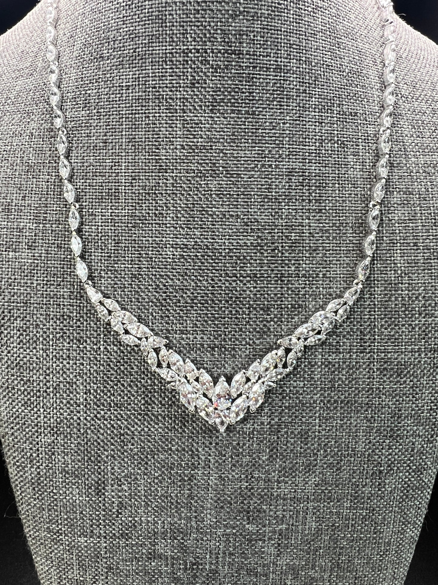 Necklace Statement By Swarovski