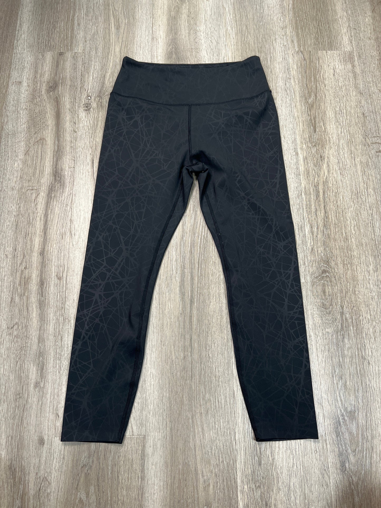 Athletic Leggings By Spyder In Black, Size: L