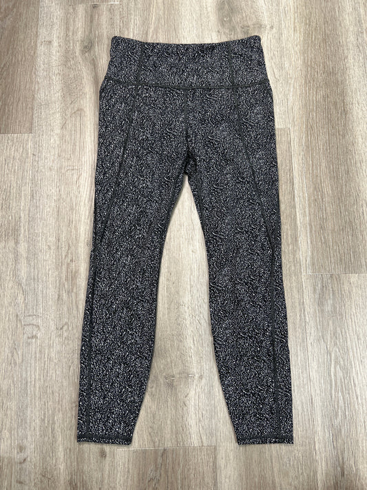 Athletic Leggings By Athleta In Black, Size: Sp