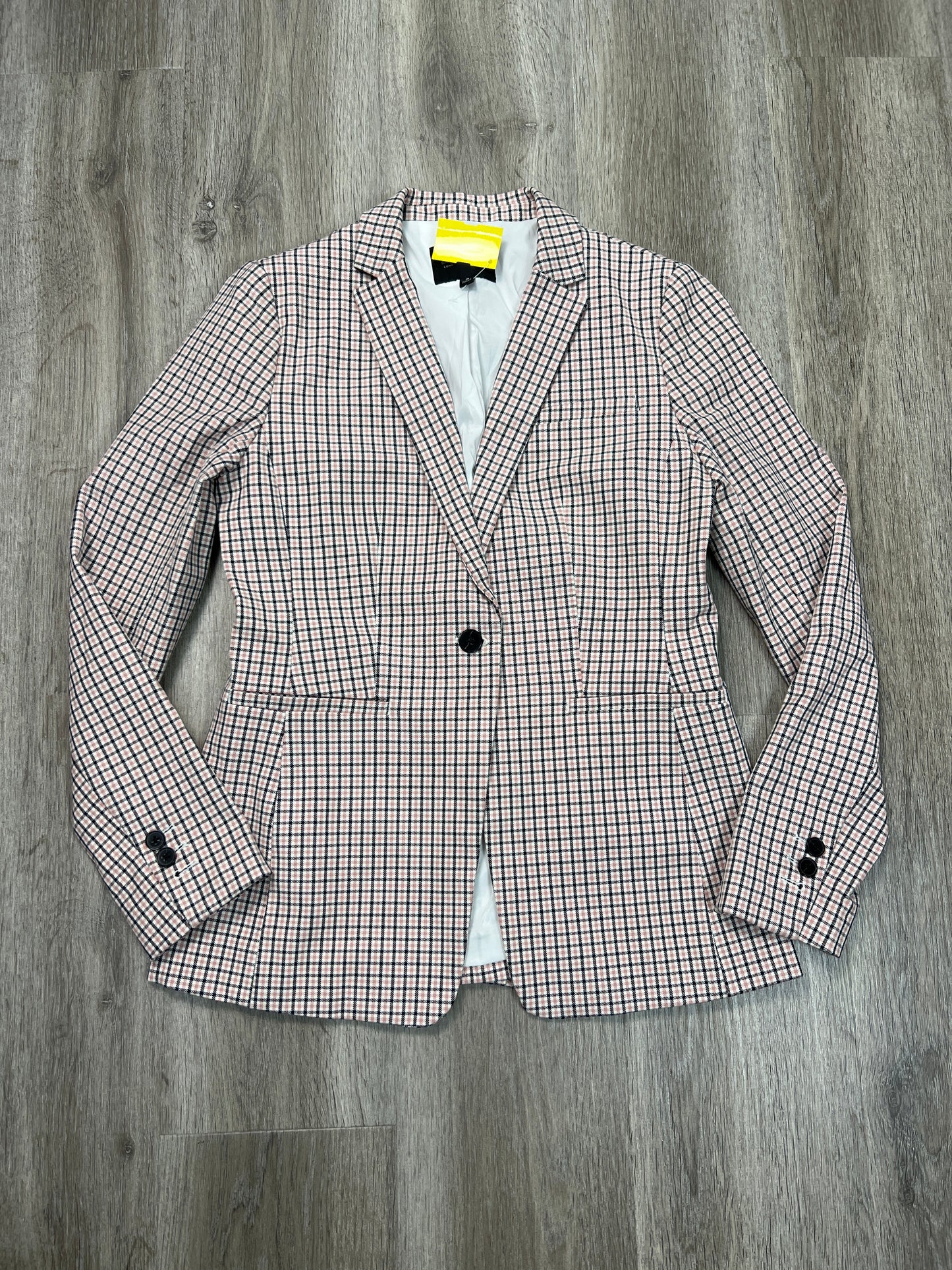 Blazer By Banana Republic In Plaid Pattern, Size: Xs