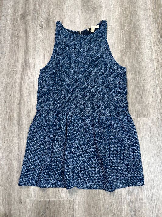 Blouse Sleeveless By Michael By Michael Kors In Blue, Size: M