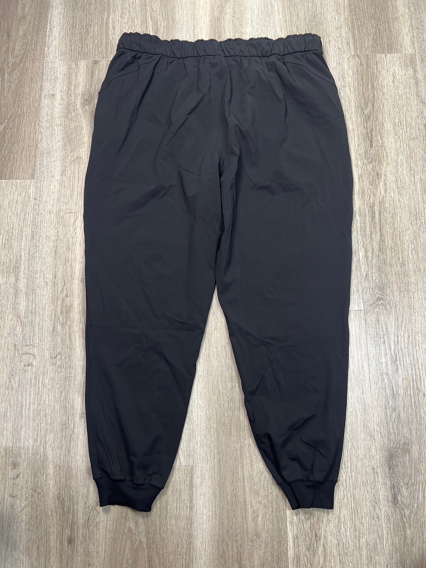 Athletic Pants By Lululemon In Black, Size: Xxl