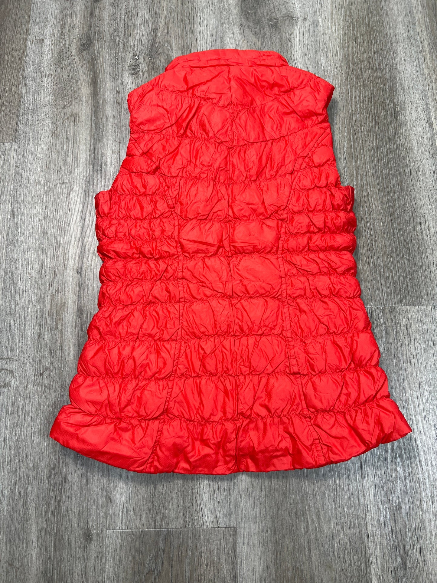 Vest Puffer & Quilted By Athleta In Orange, Size: S