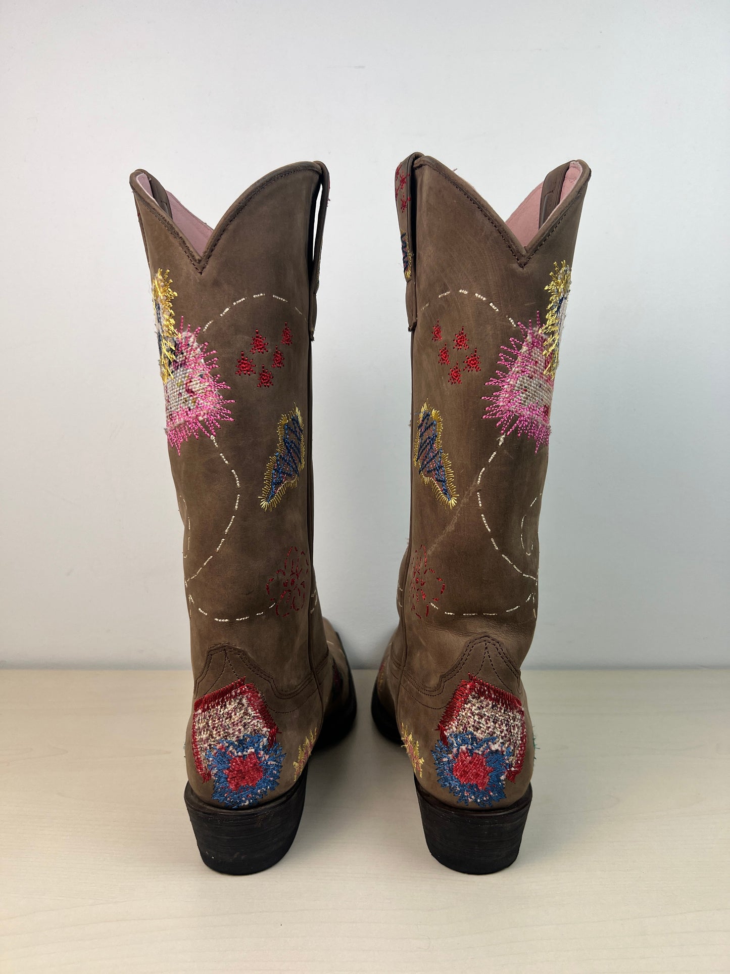 Boots Western By Miss Macie In Brown, Size: 8