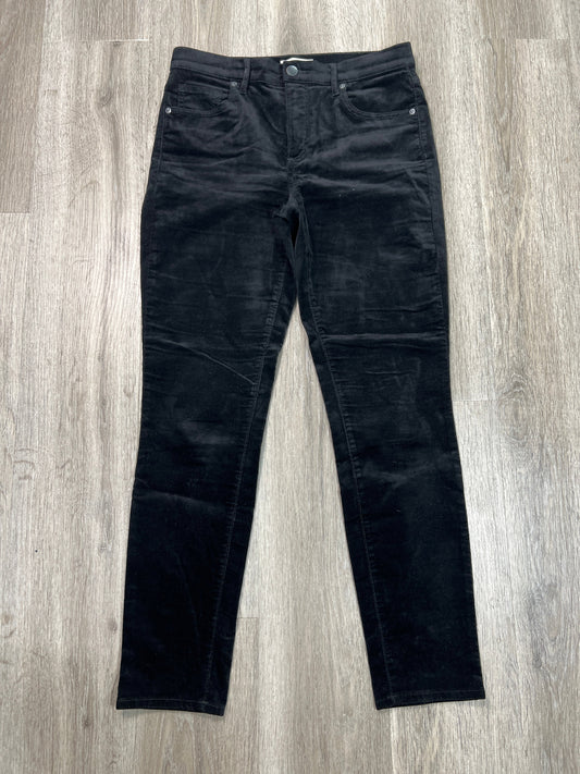 Pants Corduroy By Loft In Black, Size: 6