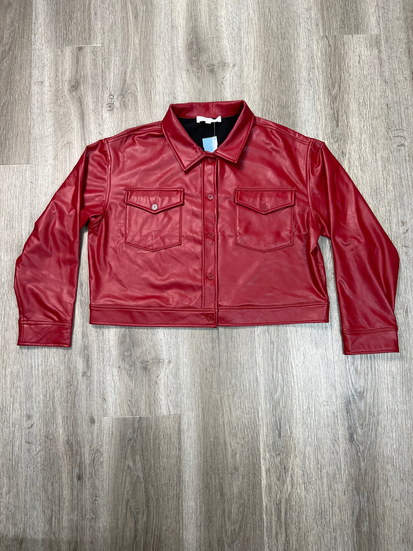 Jacket Other By ADYSON PARKER In Red, Size: M