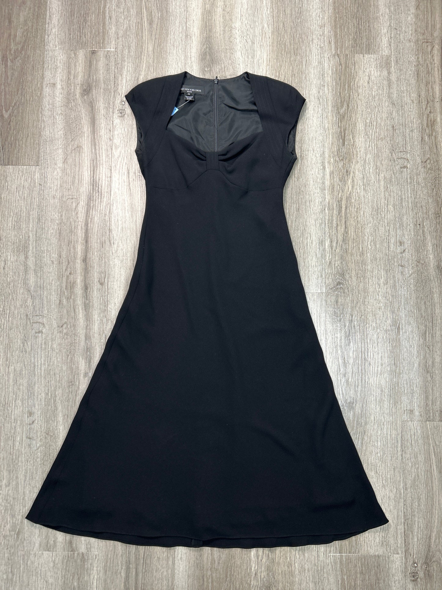 Dress Party Midi By Jones New York In Black, Size: Sp