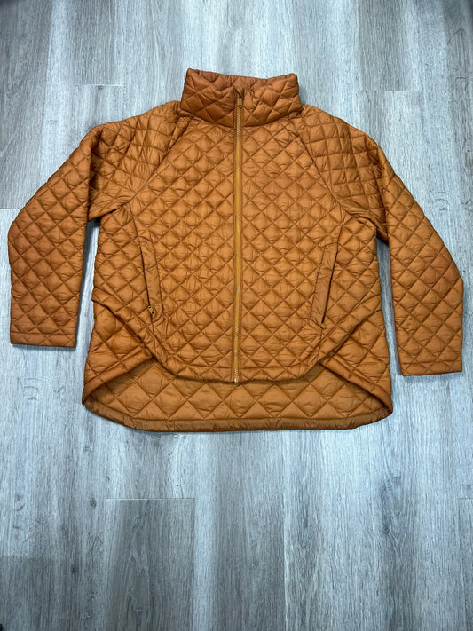 Coat Puffer & Quilted By Athleta In Orange, Size: Xl