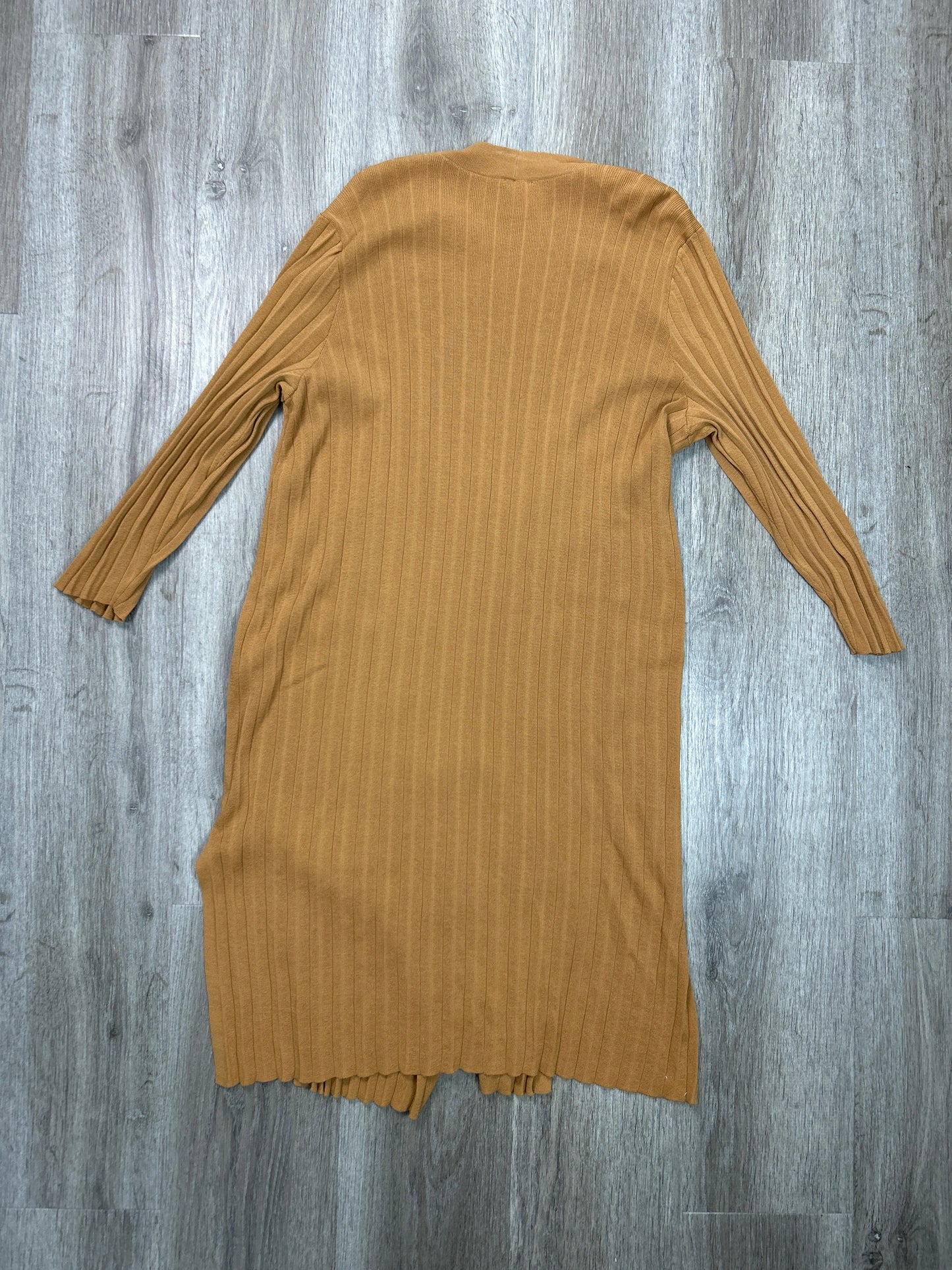 Cardigan By Chicos In Yellow, Size: L