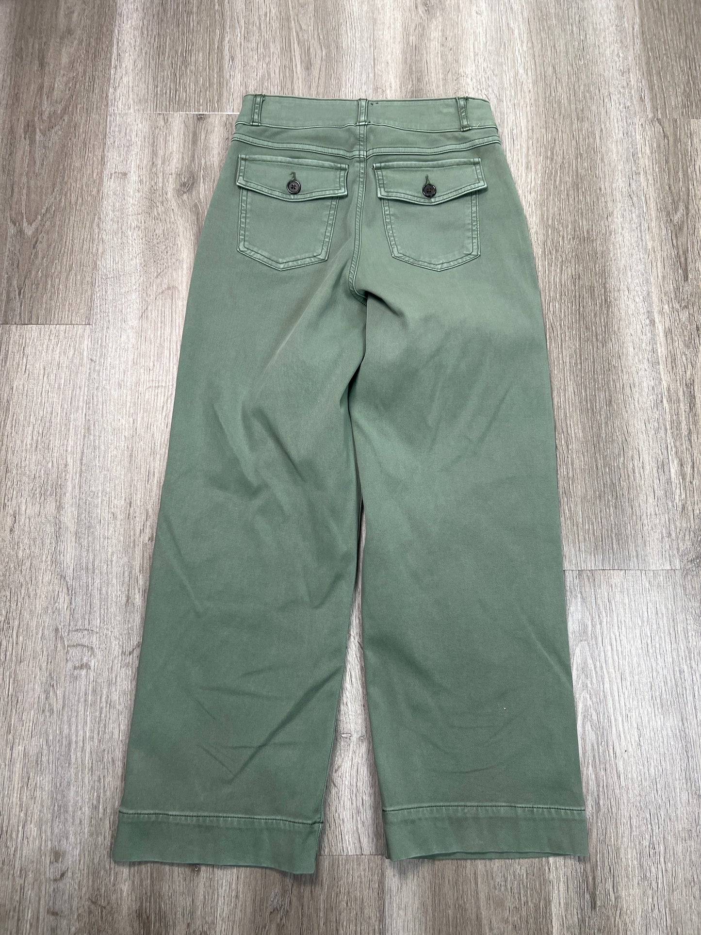 Pants Wide Leg By Spanx In Green, Size: S