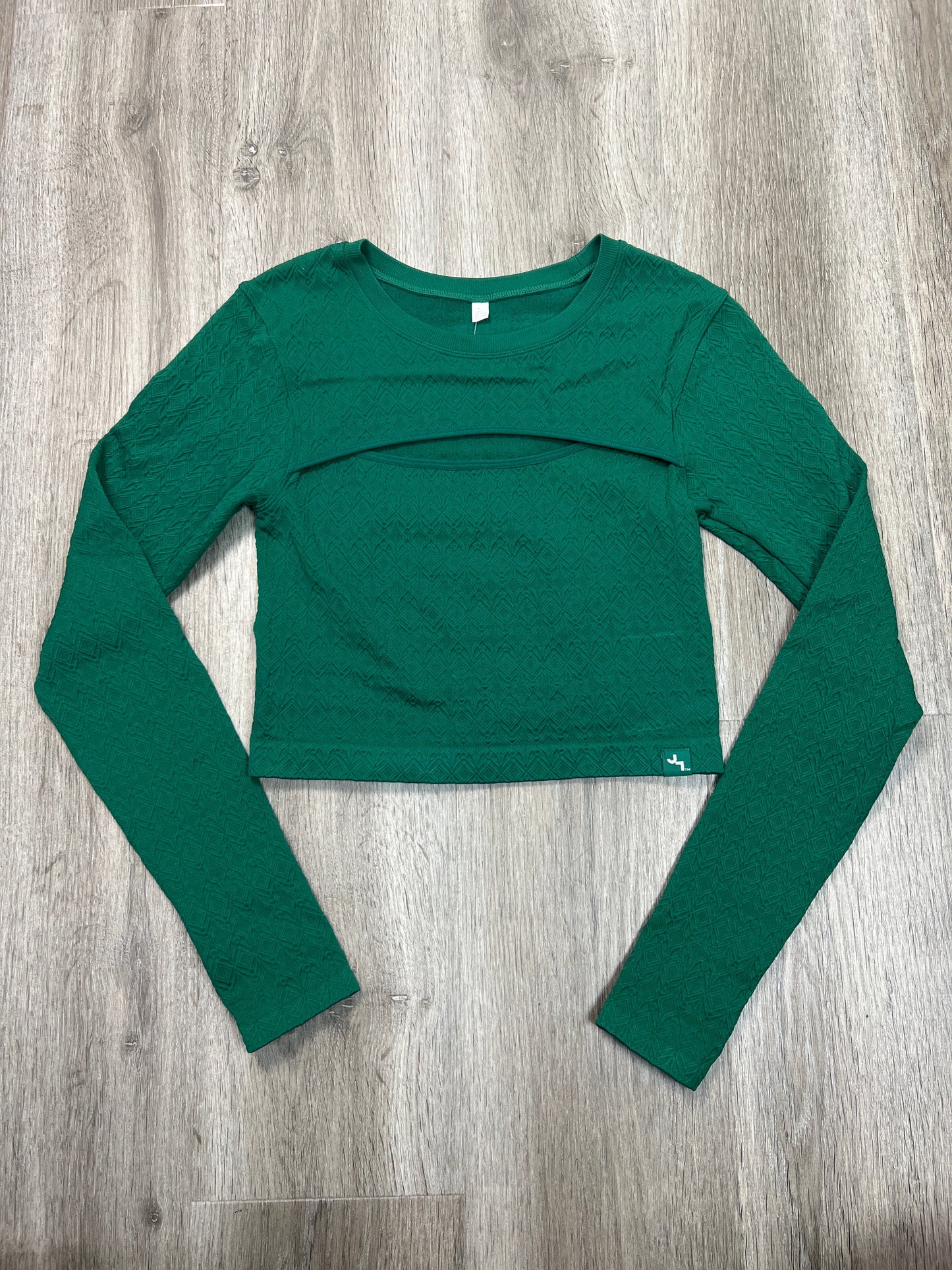 Athletic Top Long Sleeve Crewneck By Joy Lab In Green, Size: Xs