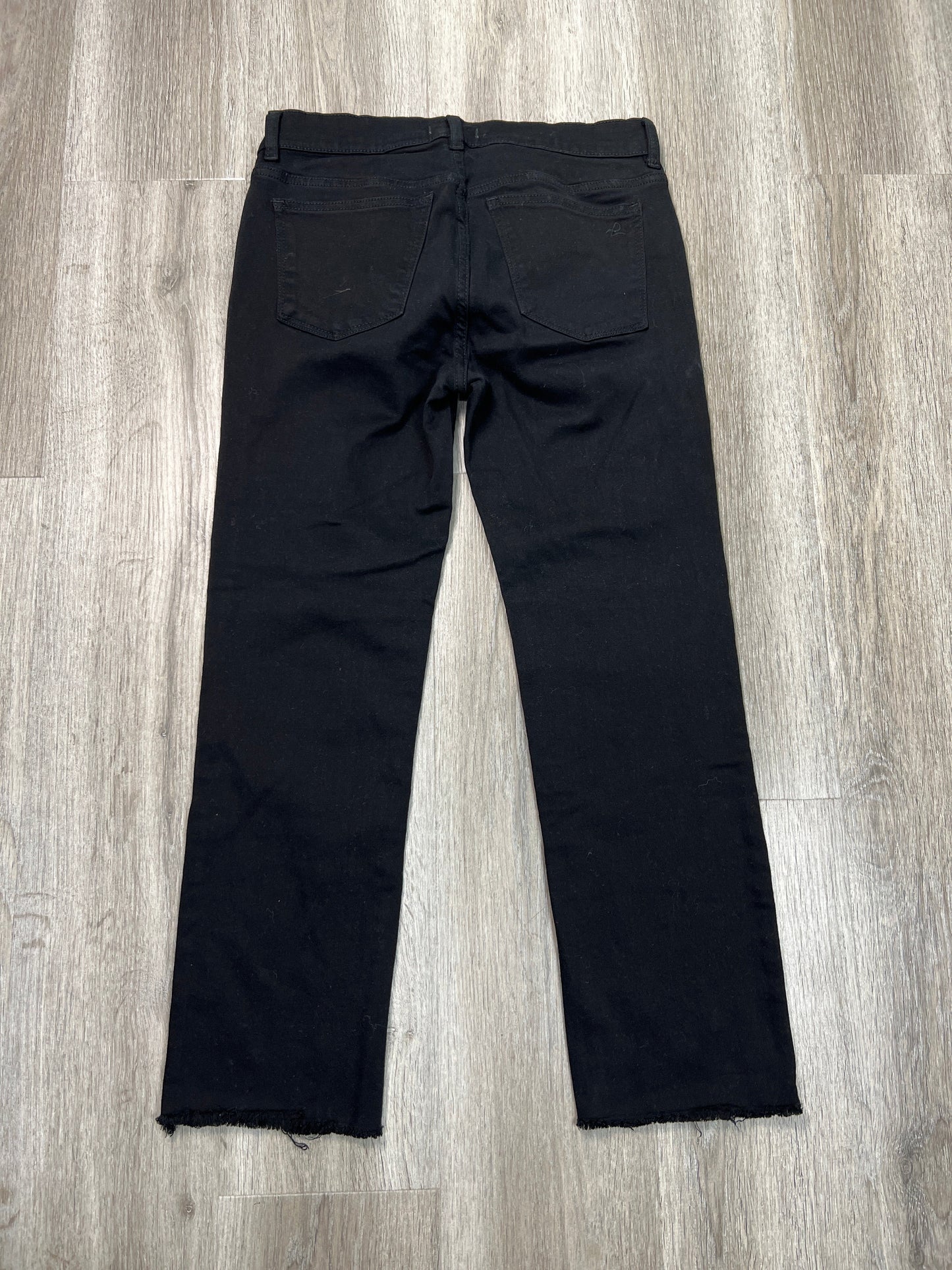 Jeans Straight By Dl1961 In Black Denim, Size: 6