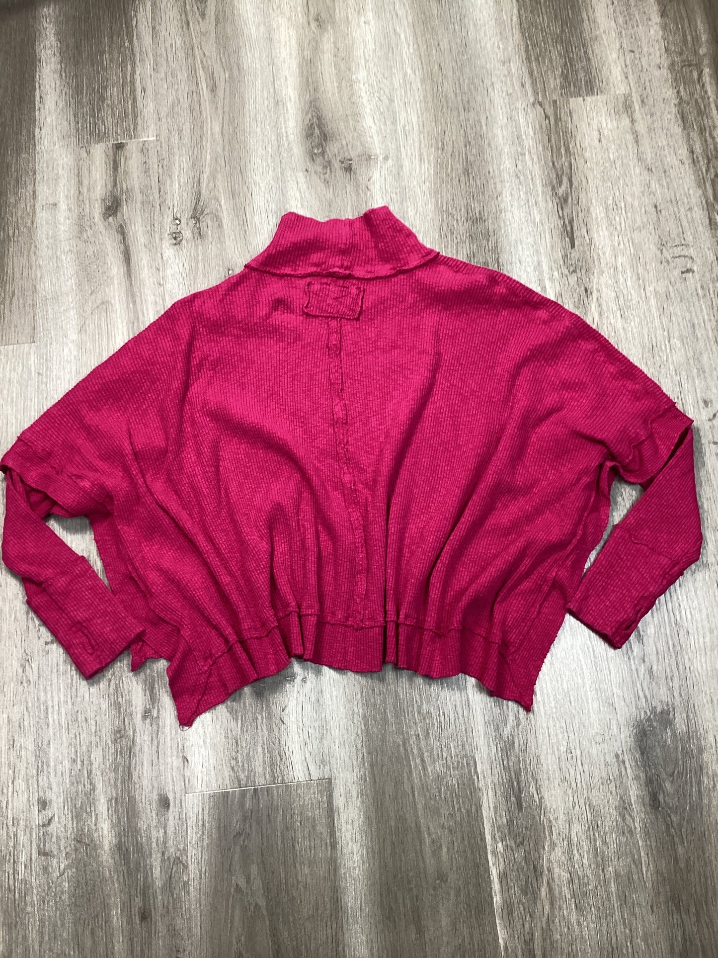 Top Long Sleeve By We The Free In Pink, Size: M