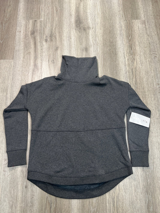 Sweatshirt Collar By Athleta In Grey, Size: Xs