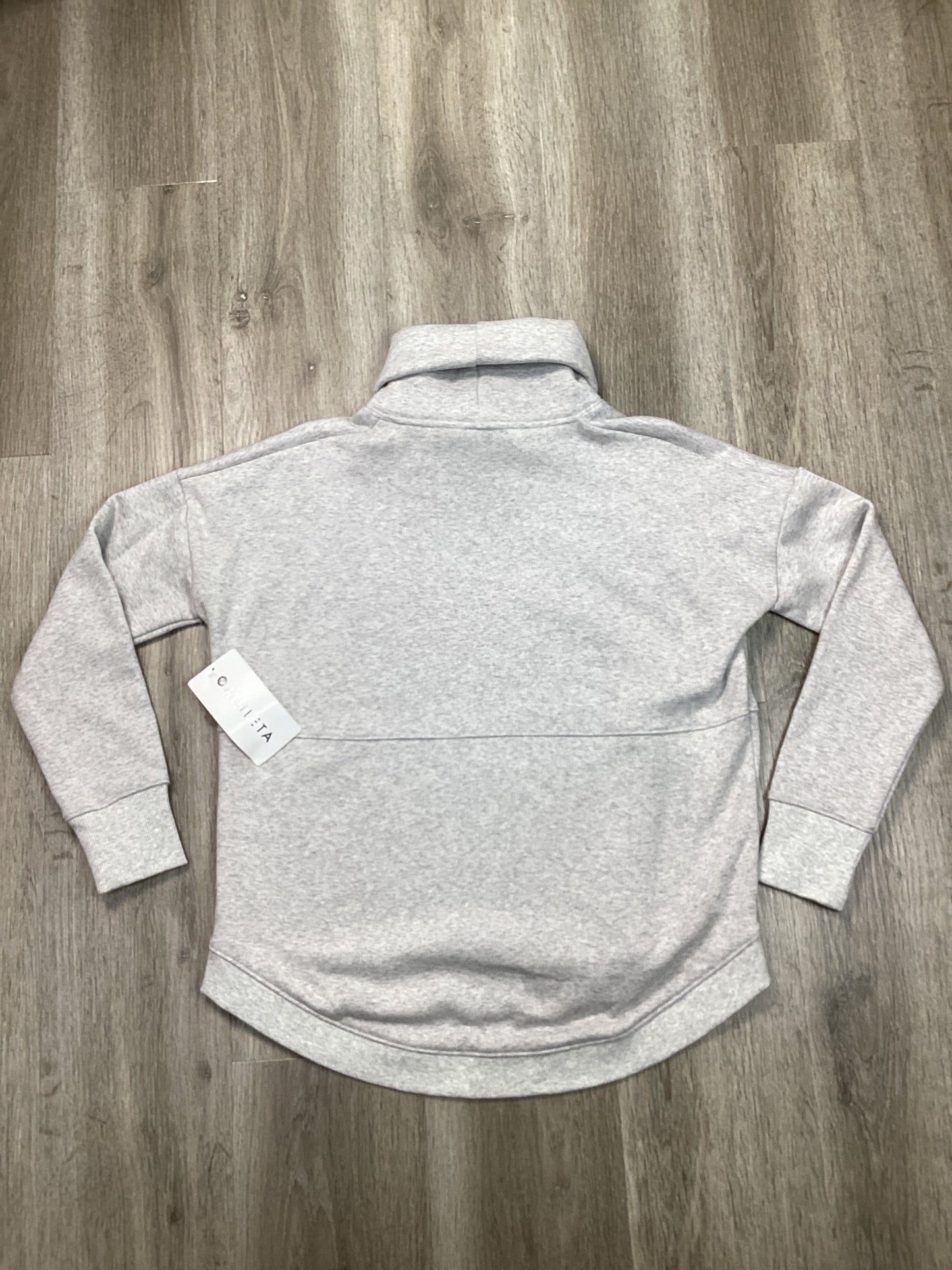 Sweatshirt Collar By Athleta In Grey, Size: Xs