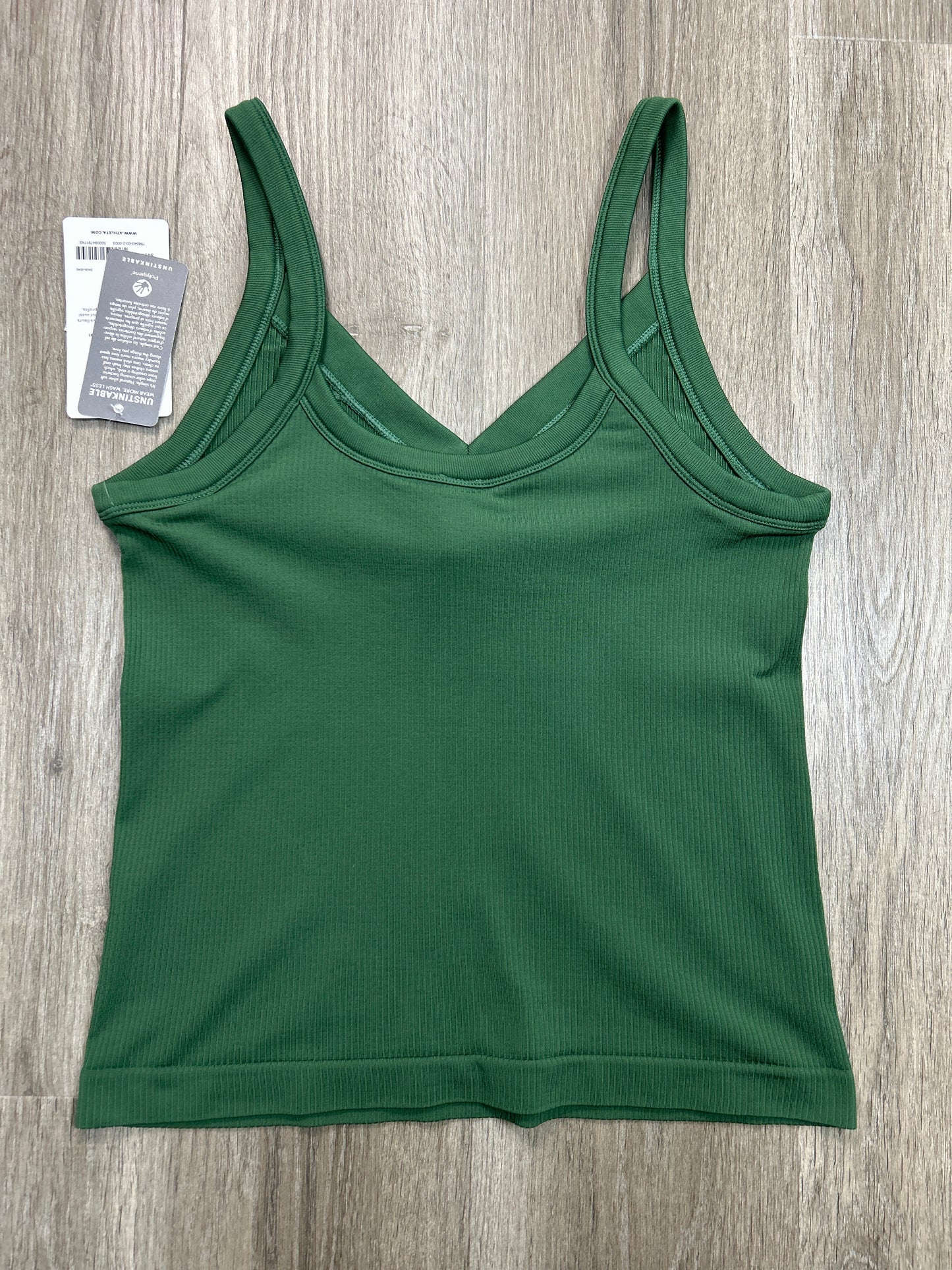 Athletic Tank Top By Athleta In Green, Size: M