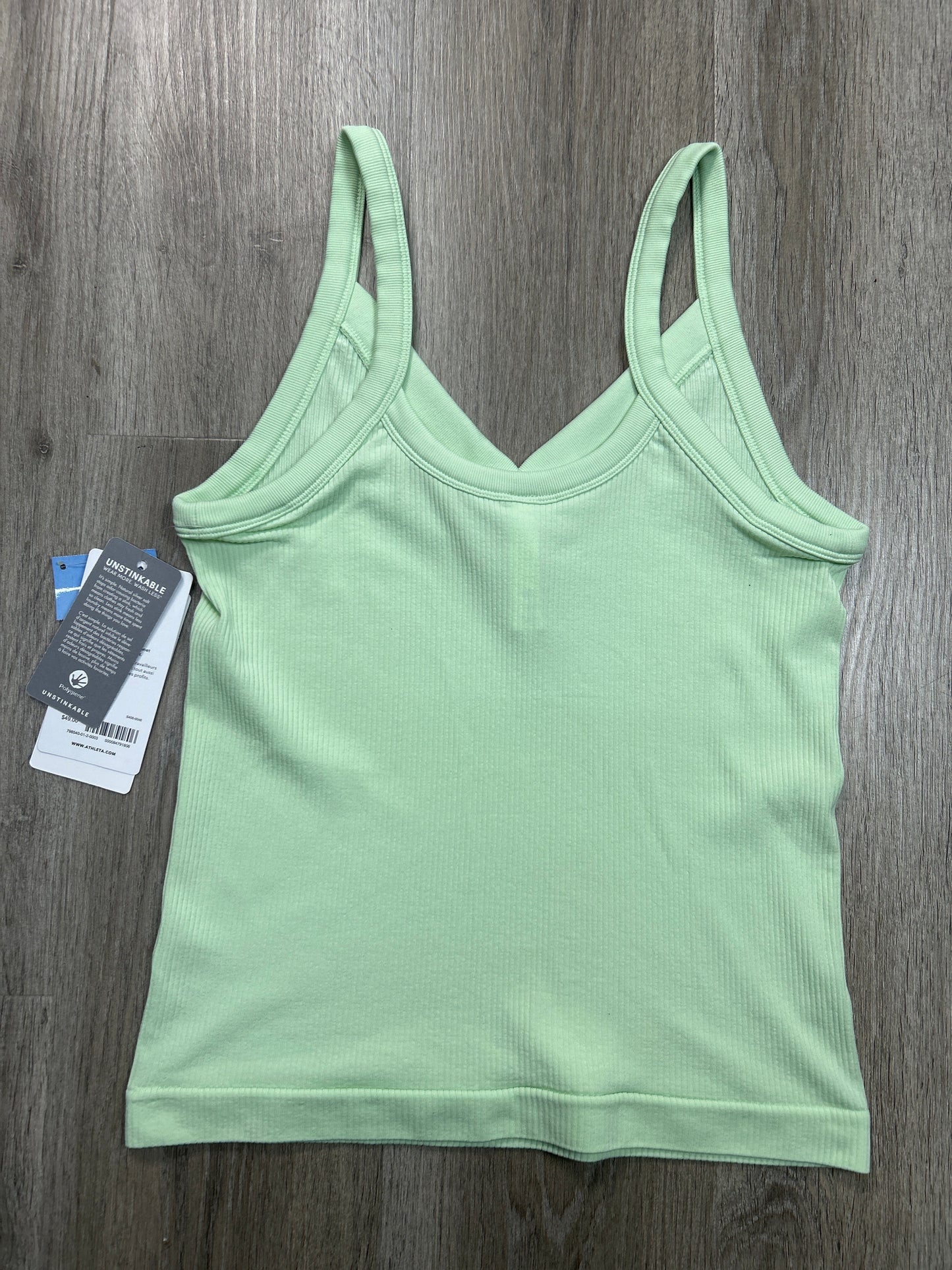 Athletic Tank Top By Athleta In Green, Size: M